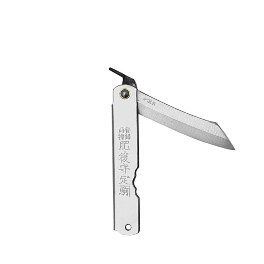 For Home Japan Best | Higonokami Silver-Plated Folding Knife