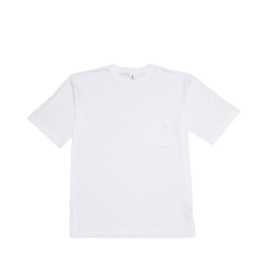 Fashion Japan Best | Loopwheeled Crewneck T-Shirt With Pocket