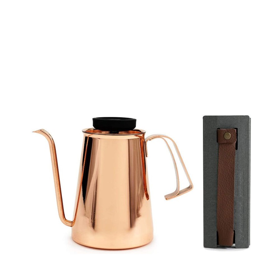 Kitchen & Dining Japan Best | Kettle With Thermometer, Special Pour For Drip, Leather Handle