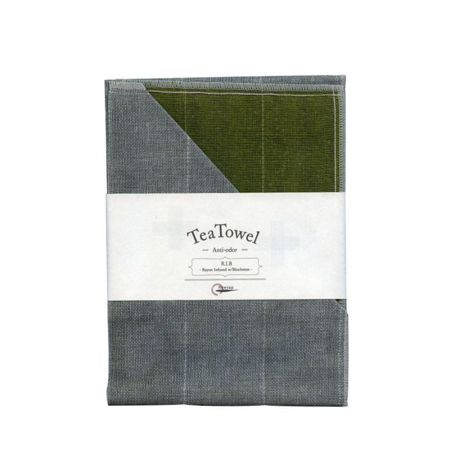 For Home Japan Best | Charcoal R.I.B. Tea Towels