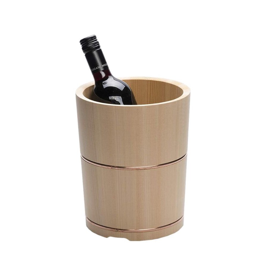 Kitchen & Dining Japan Best | Hinoki Wine & Champagne Cooler