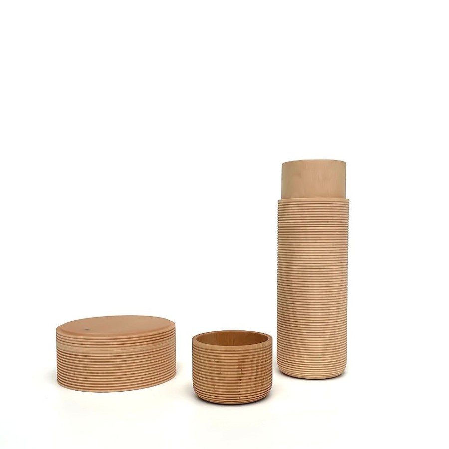 Kitchen & Dining Japan Best | Karmi Wooden Tea Canister