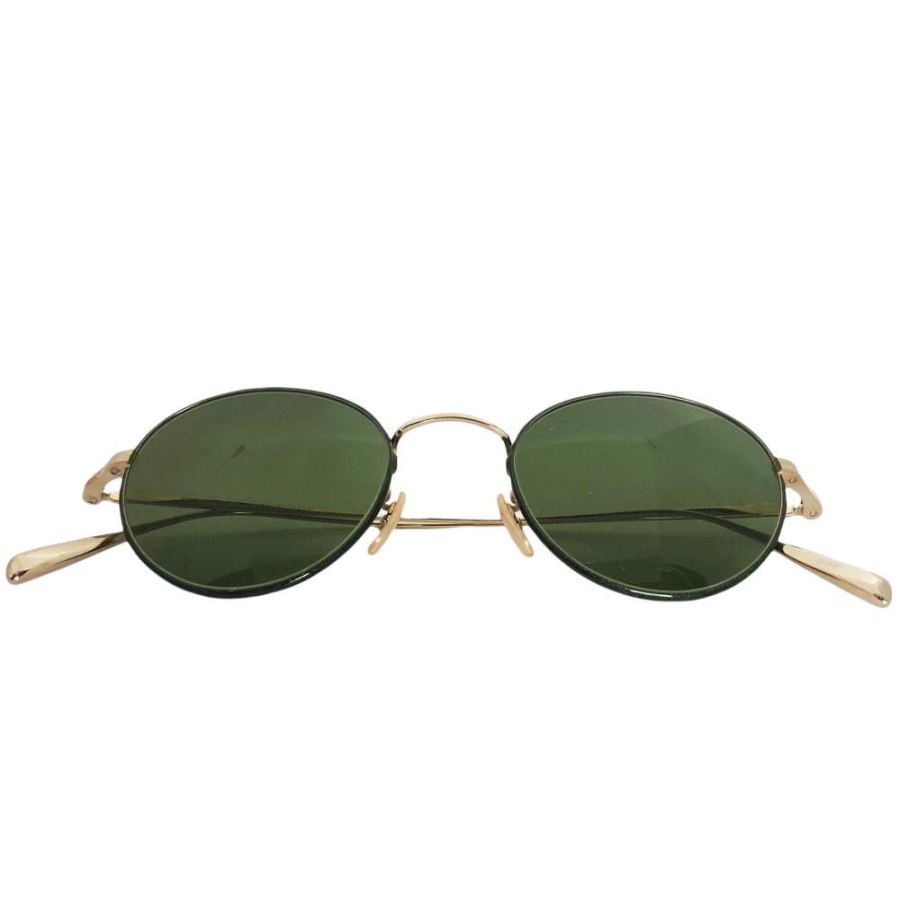 Fashion Japan Best | Bj Classic Sunglasses Prem-114S Nt Gold & Green