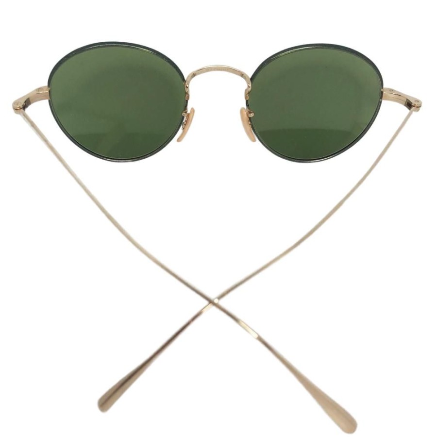 Fashion Japan Best | Bj Classic Sunglasses Prem-114S Nt Gold & Green