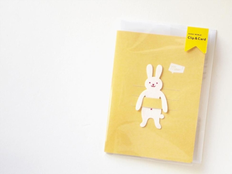 Stationery Japan Best | Animal Clip & Card