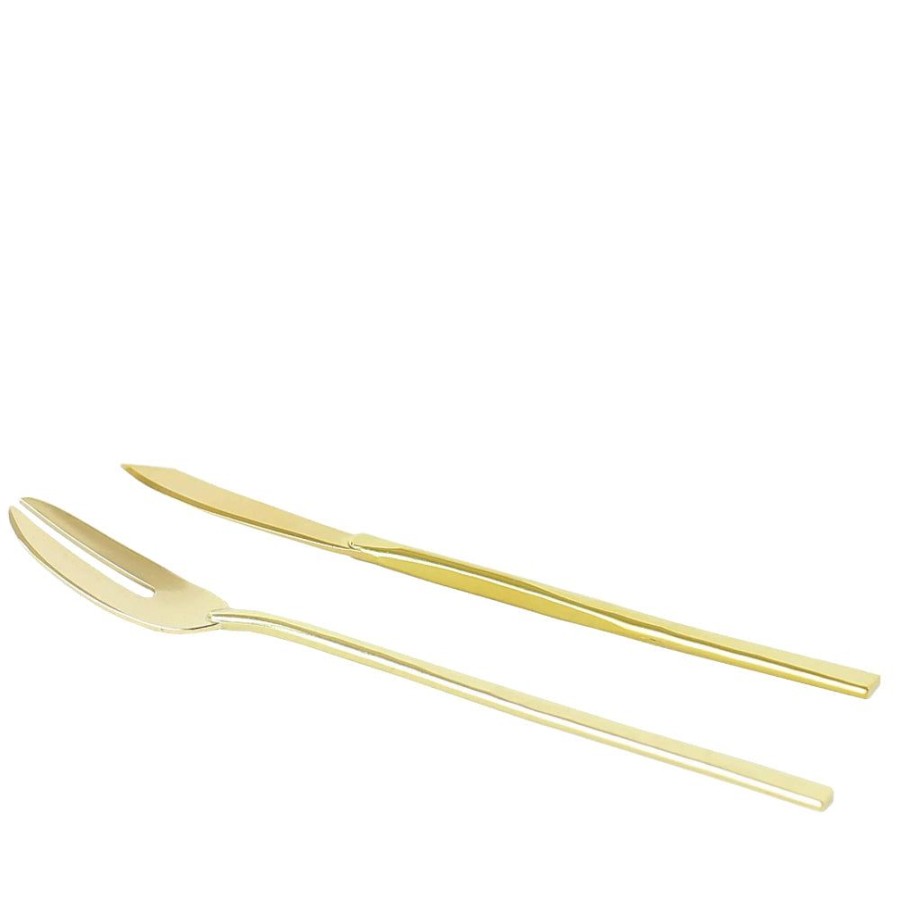 Kitchen & Dining Japan Best | Brass Dessert Fork