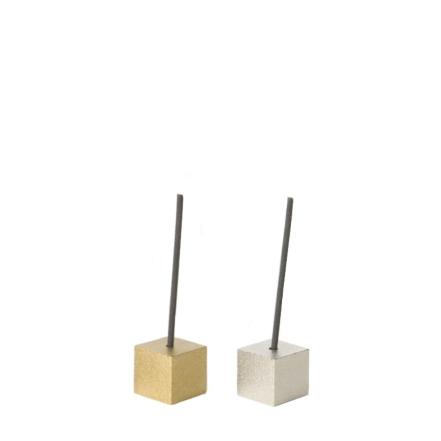 For Home Japan Best | Brass Cube Incense Holder