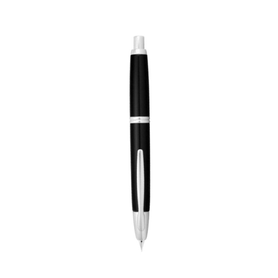 Stationery Japan Best | Pilot Capless Fountain Pen-Rhodium Plated Medium Nib